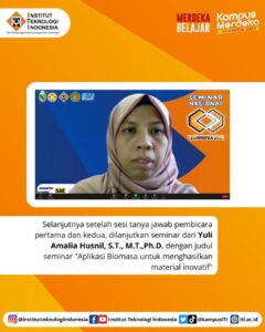 Pembicara Ketiga Seminar Nasional Technopex 2021
